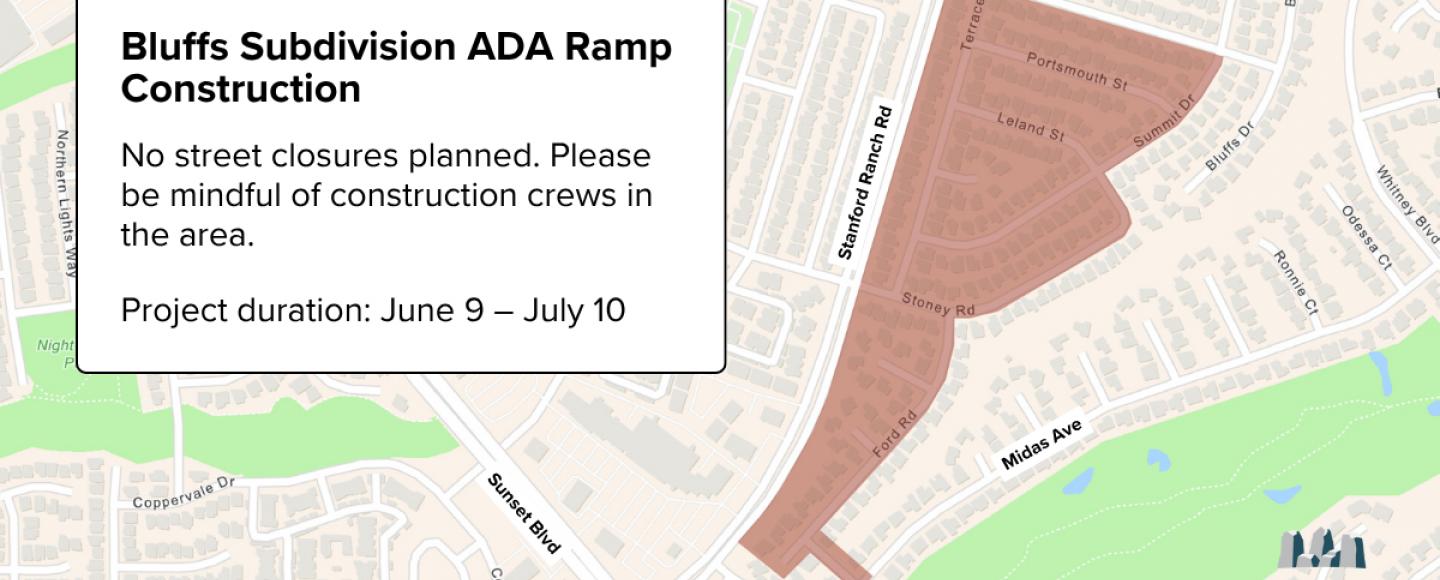 Traffic Impacts ADA Upgrades