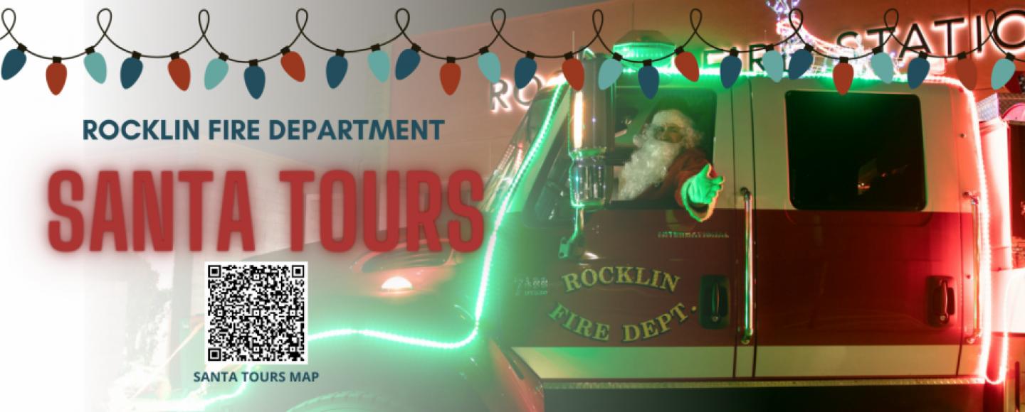 Rocklin Fire Department Santa Tours