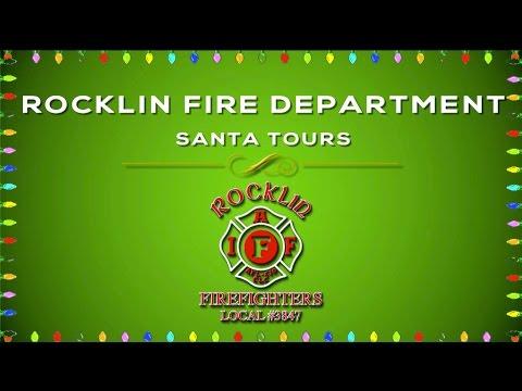 Rocklin Fire Santa Tours