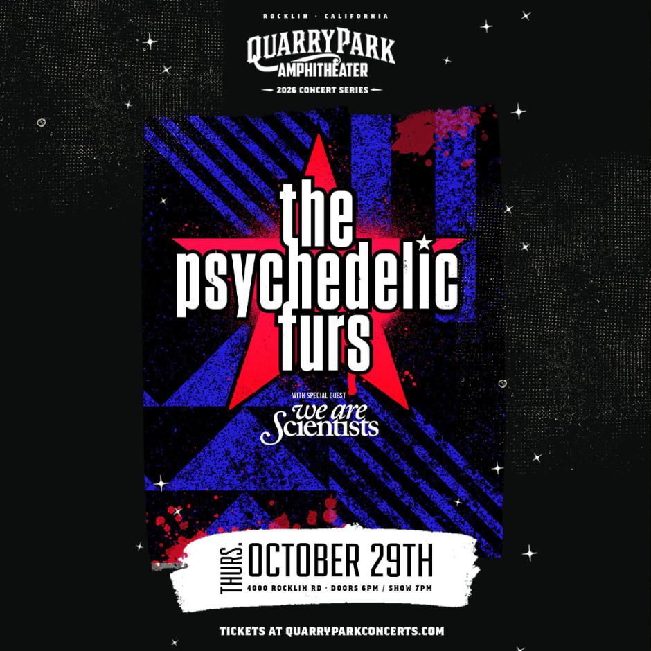 The Psychedelic Furs with Special Guests We Are Scientists on Oct 29