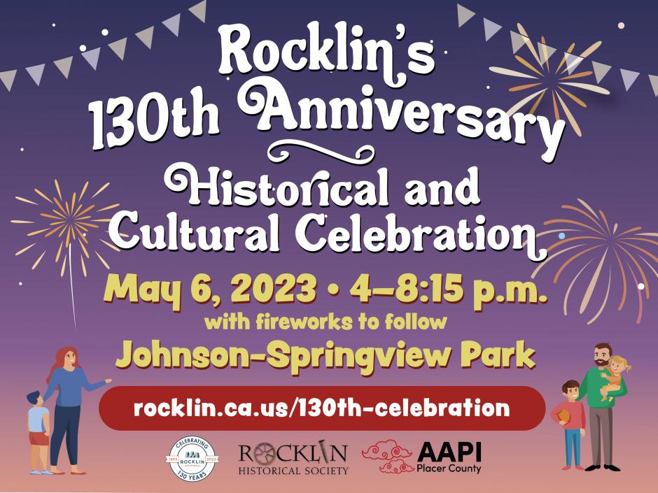 Rocklin's 130th Anniversary Historical & Cultural Celebration