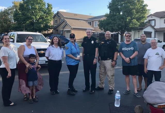 The Rocklin Community Gathers for National Night Out