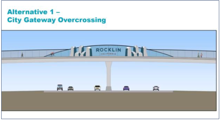 Alternative 1 - City Gateway Overcrossing