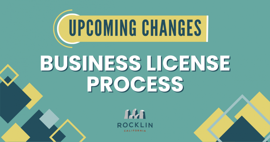 Upcoming Changes to Business License process graphic