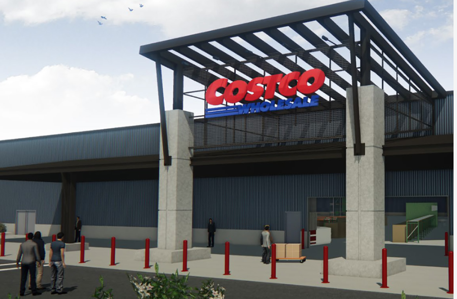 Concept mockup of Loomis Costco