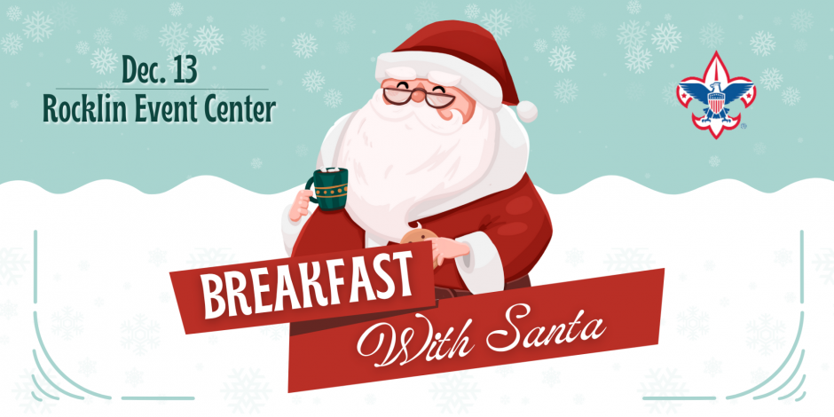 Breakfast with Santa Dec. 13 at Rocklin Event Center