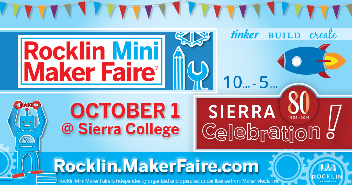 Rocklin Maker Faire graphic