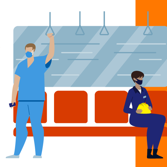Masking in Transit Graphic