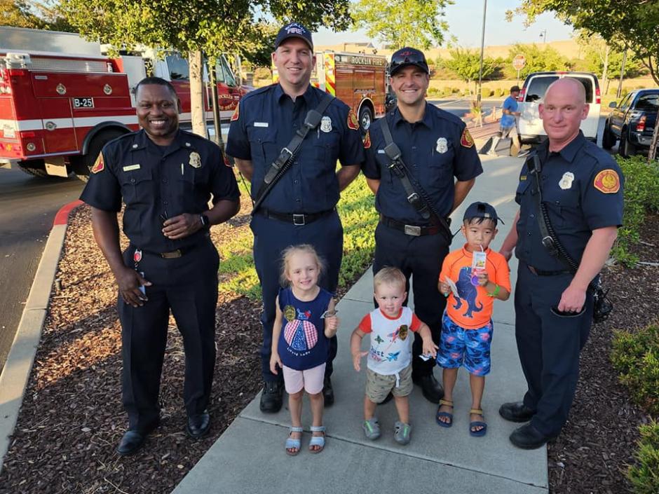 The Rocklin Community Gathers for National Night Out