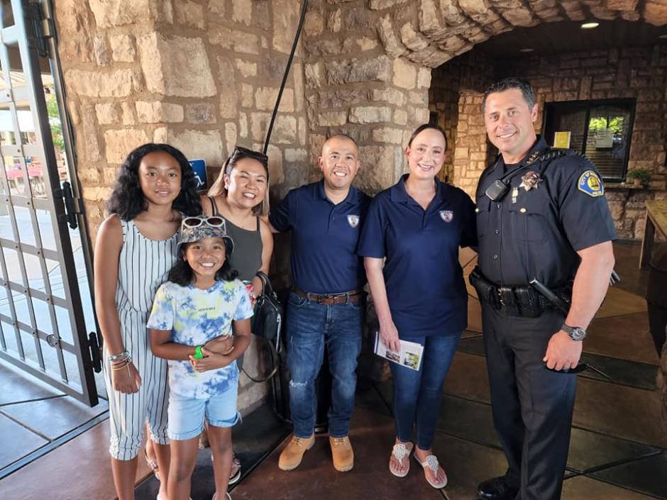 The Rocklin Community Gathers for National Night Out