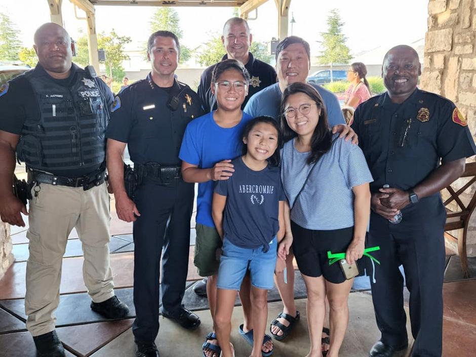 The Rocklin Community Gathers for National Night Out
