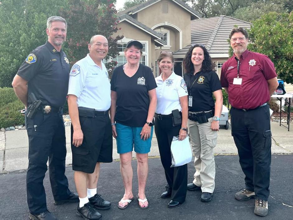 The Rocklin Community Gathers for National Night Out