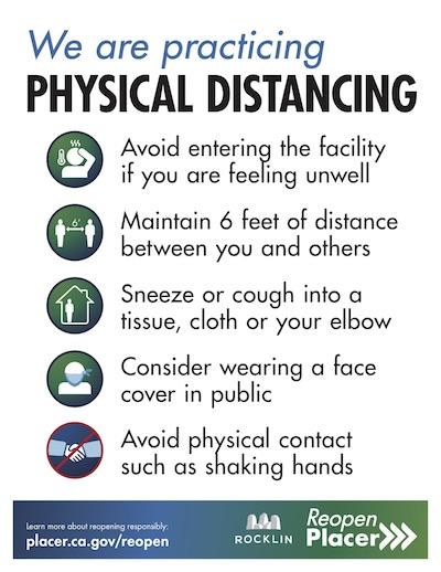 We Are Practicing Physical Distancing