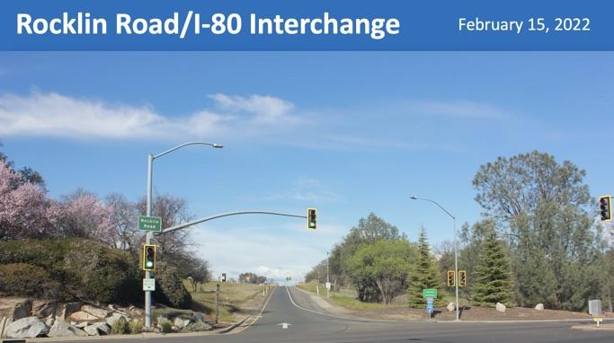 The Rocklin Road/I-80 Interchange at Rocklin, CA