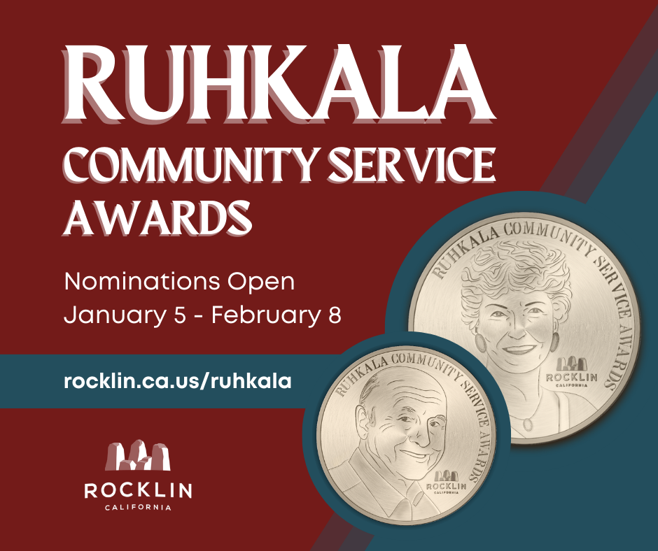 Ruhkala Community Service Awards Nomination Period Open January 5 - Febrary 8, 2026