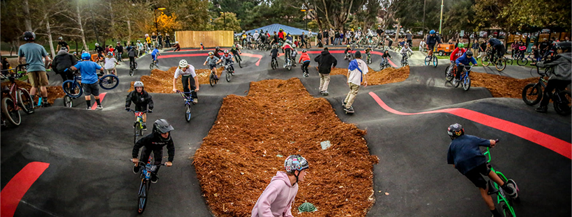 Bike pump track in Temecula, CA