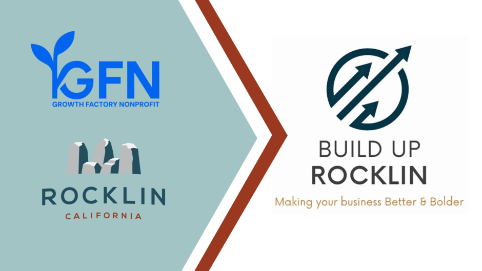 Growth Factory Non Profit Build Up Rocklin City of Rocklin logo