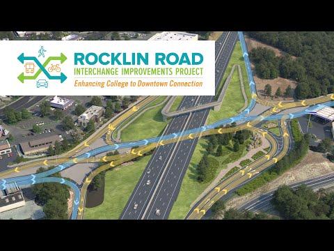 Rocklin Road/Interstate-80 Diverging Diamond Interchange and Pedestrian Crossing Overview