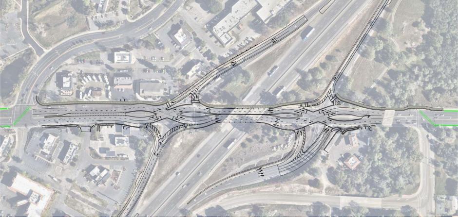 Pedestrian and Bicycle Undercrossing Alternative 2