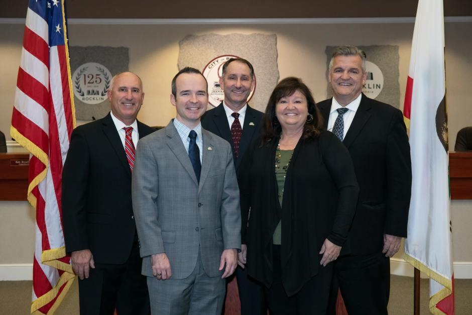 Rocklin City Council Group Photo