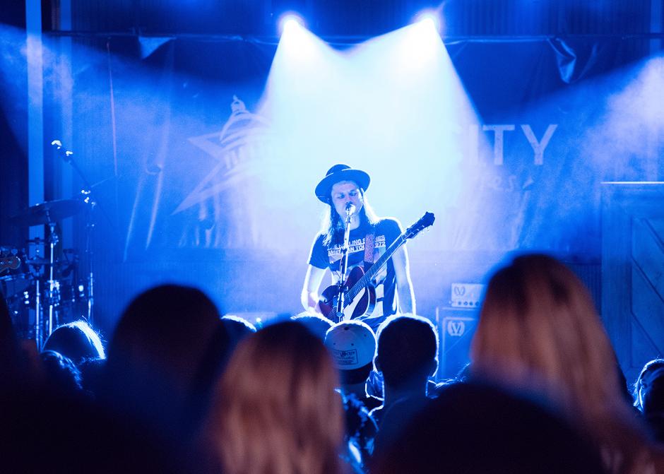 James Bay performing at Rocklin's Quarry Park