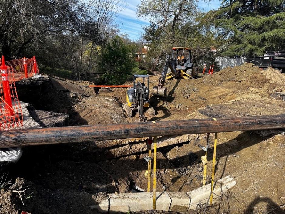 Midas repair construction - March 24