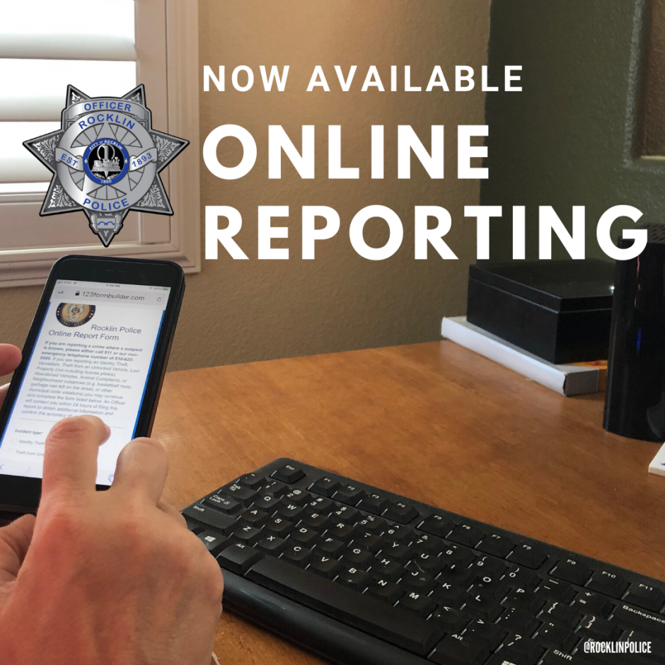 Now Available: Online Reporting