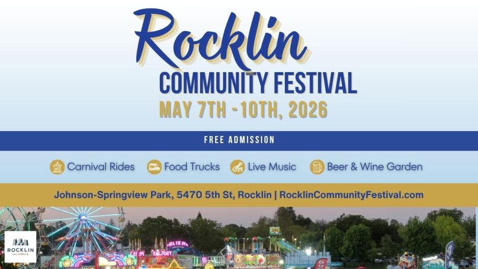rocklin community festival may 7 through 11