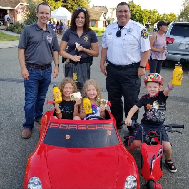 The Rocklin Community Gathers for National Night Out