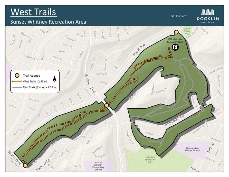 SWRA West Trails Maps