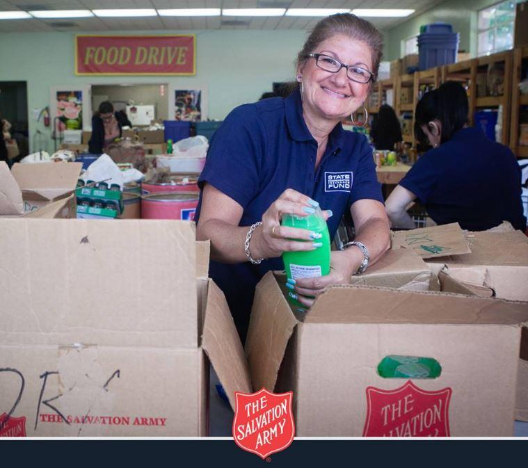 Salvation Army Food Donation Photo